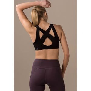 Lululemon Enlite Bra (Black, 38DD)